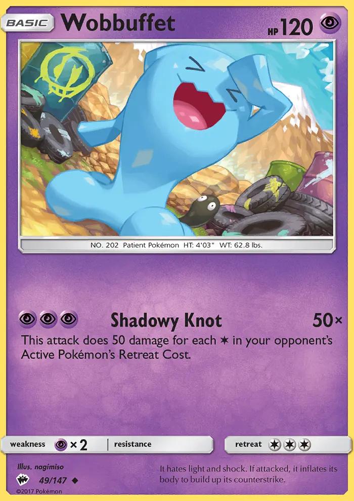 Image of Wobbuffet Burning Shadows (BUS) #49