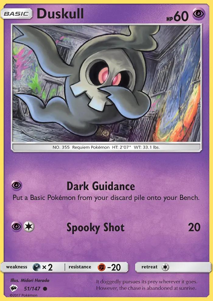 Image of Duskull Burning Shadows (BUS) #51