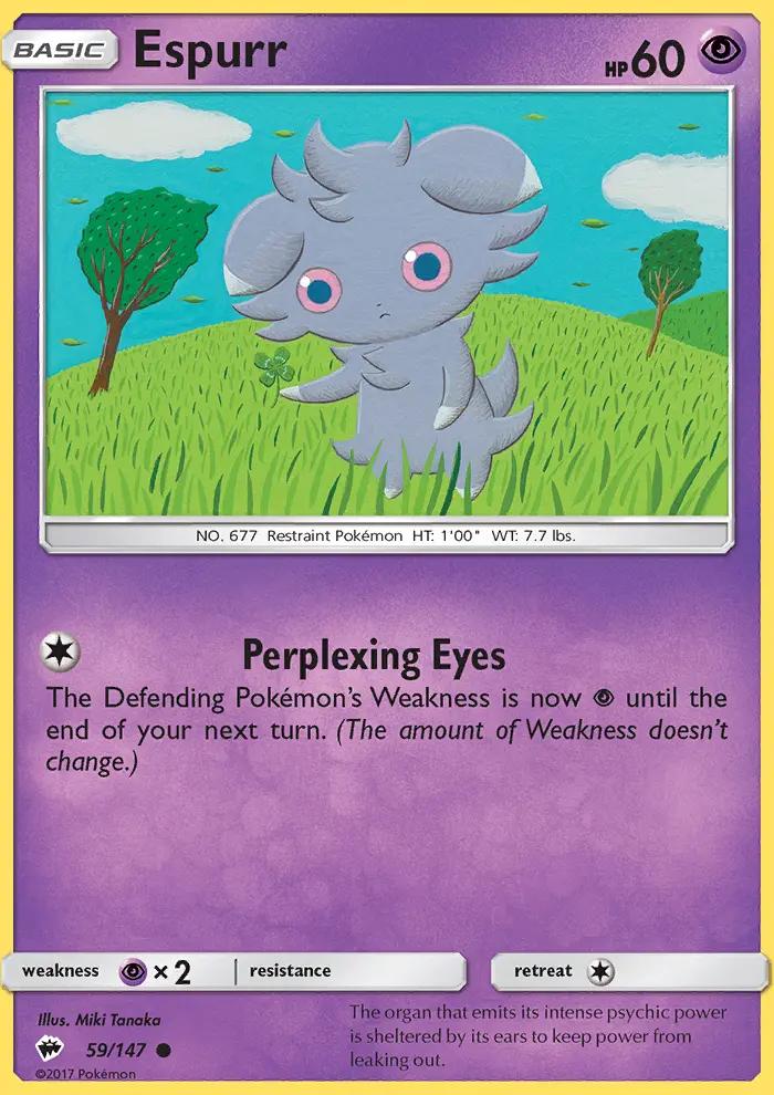 Image of Espurr Burning Shadows (BUS) #59