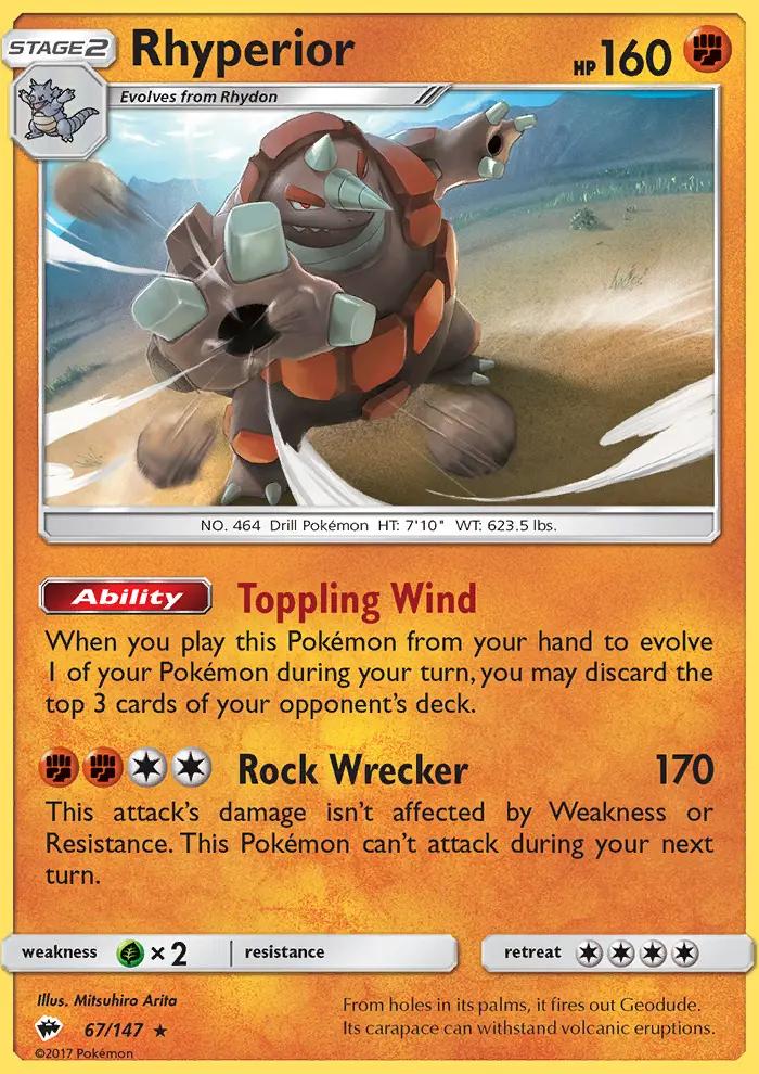 Image of Rhyperior Burning Shadows (BUS) #67