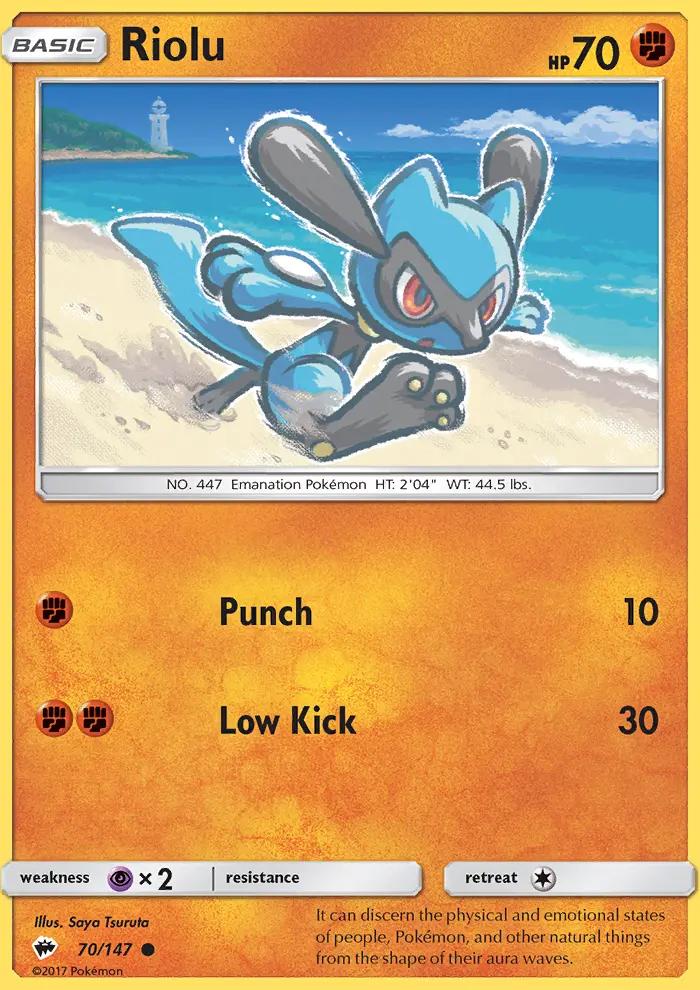 Image of Riolu Burning Shadows (BUS) #70