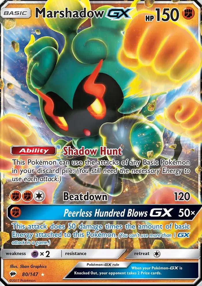 Image of Marshadow-GX Burning Shadows (BUS) #80