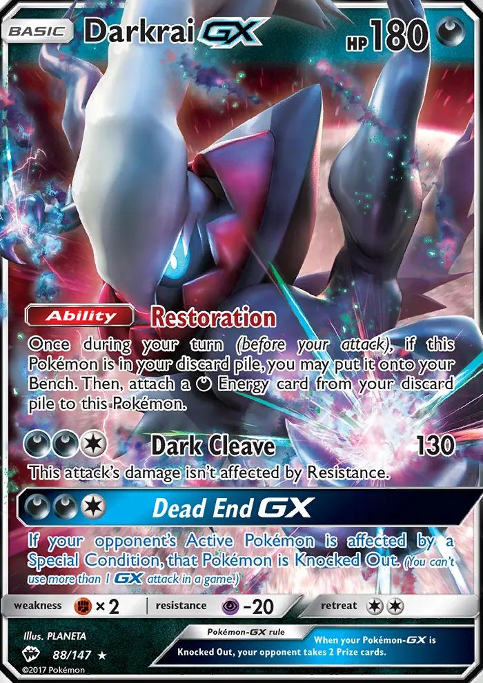 Image of Darkrai-GX Burning Shadows (BUS) #88