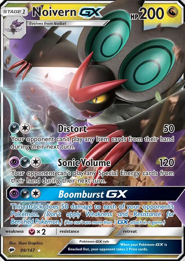 Image of Noivern-GX Burning Shadows (BUS) #99