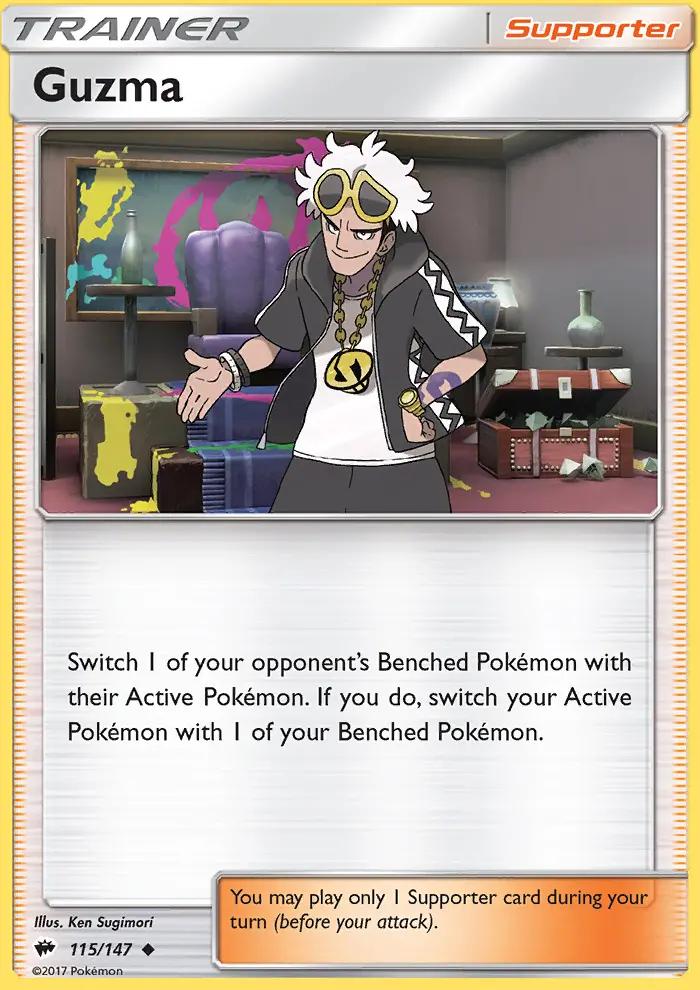 Image of Guzma Burning Shadows (BUS) #115