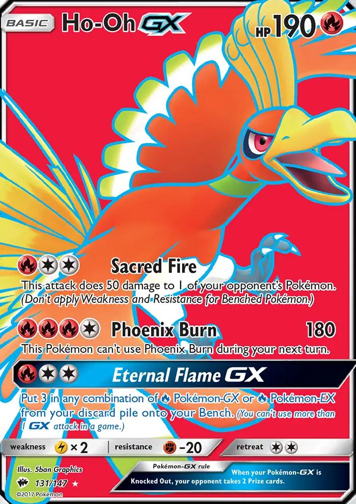 Image of Ho-Oh-GX Burning Shadows (BUS) #131