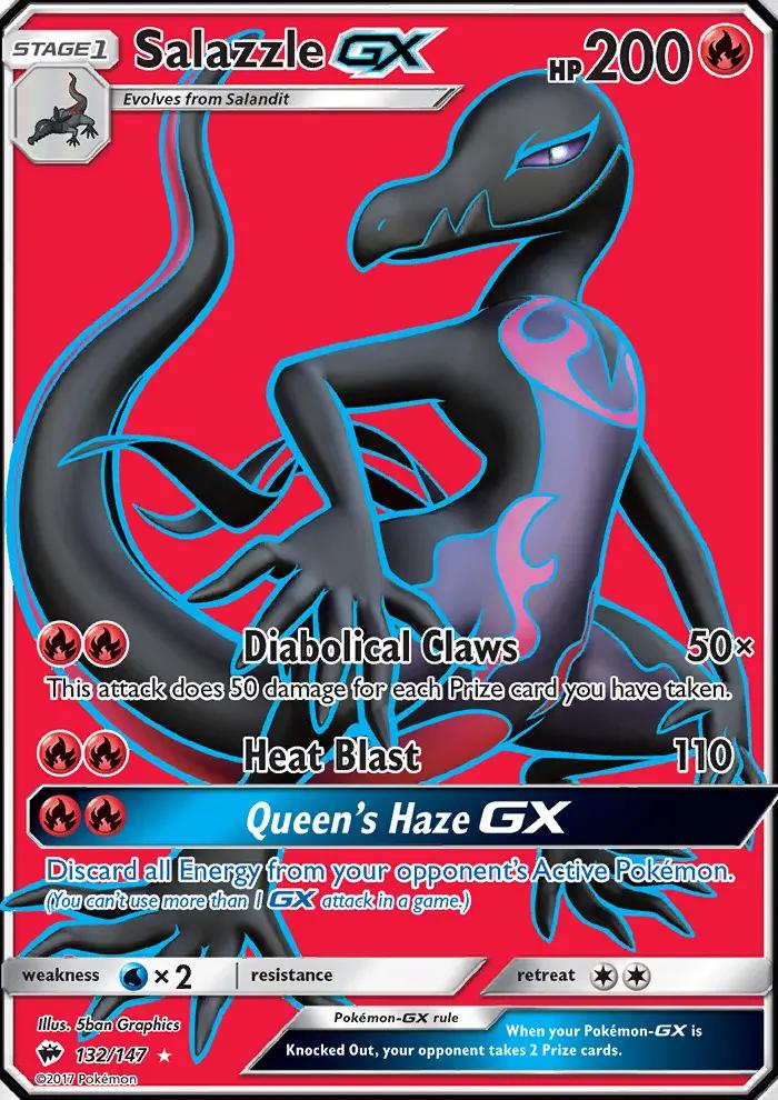 Image of Salazzle-GX Burning Shadows (BUS) #132