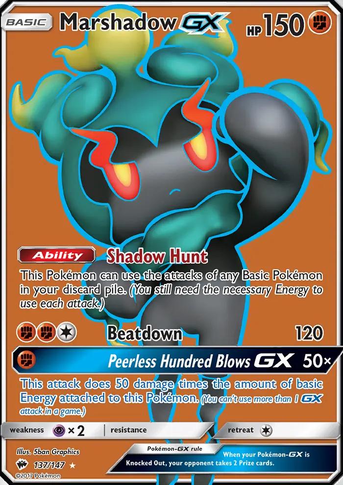 Image of Marshadow-GX Burning Shadows (BUS) #137