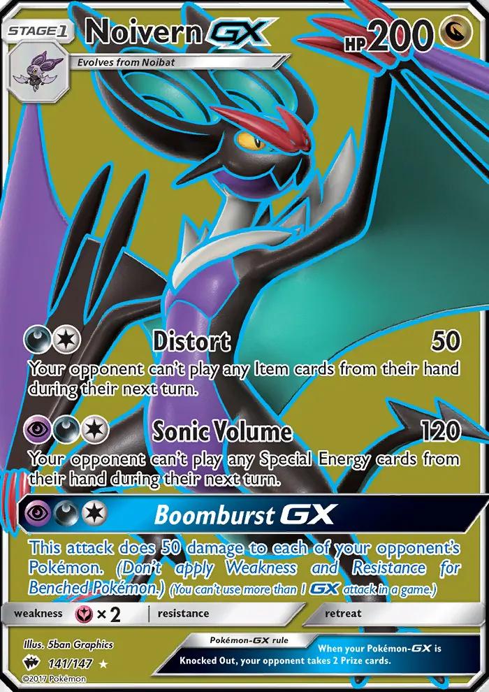 Image of Noivern-GX Burning Shadows (BUS) #141