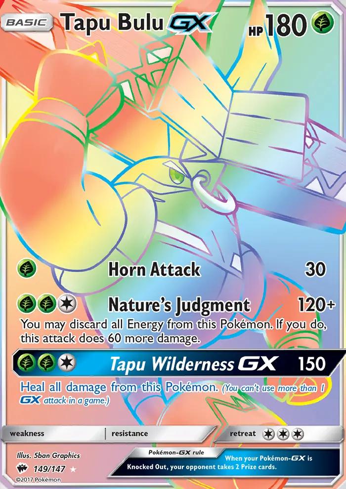 Image of Tapu Bulu-GX Burning Shadows (BUS) #149