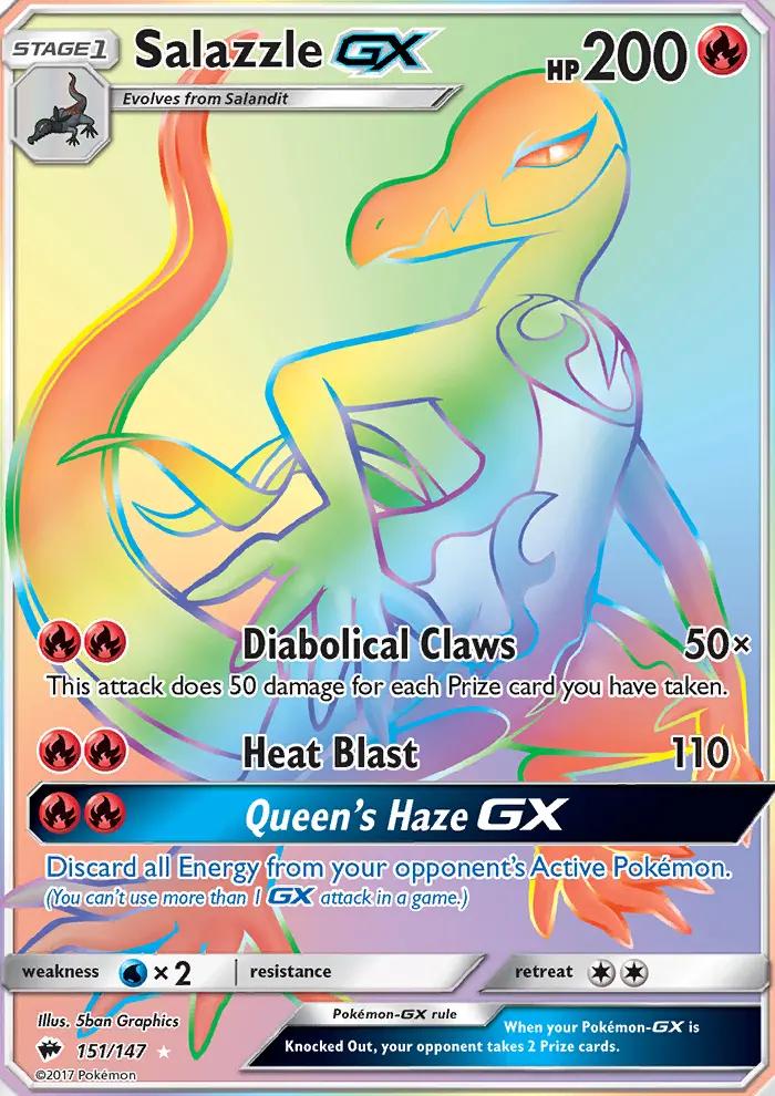 Image of Salazzle-GX Burning Shadows (BUS) #151