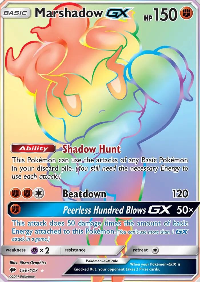 Image of Marshadow-GX Burning Shadows (BUS) #156