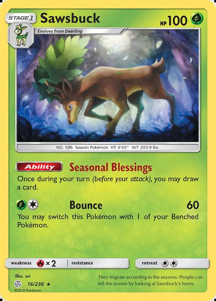 Image of Sawsbuck Cosmic Eclipse (CEC) #16
