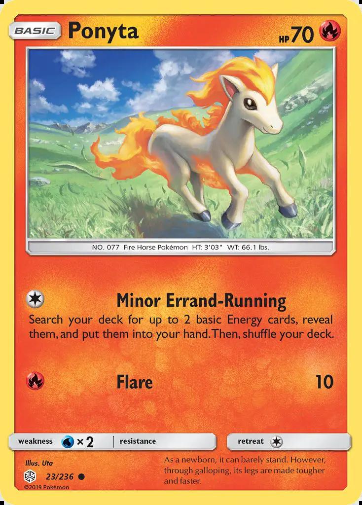 Image of Ponyta Cosmic Eclipse (CEC) #23