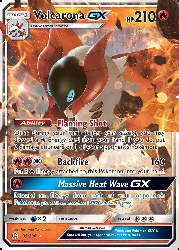 Image of Volcarona-GX Cosmic Eclipse (CEC) #35
