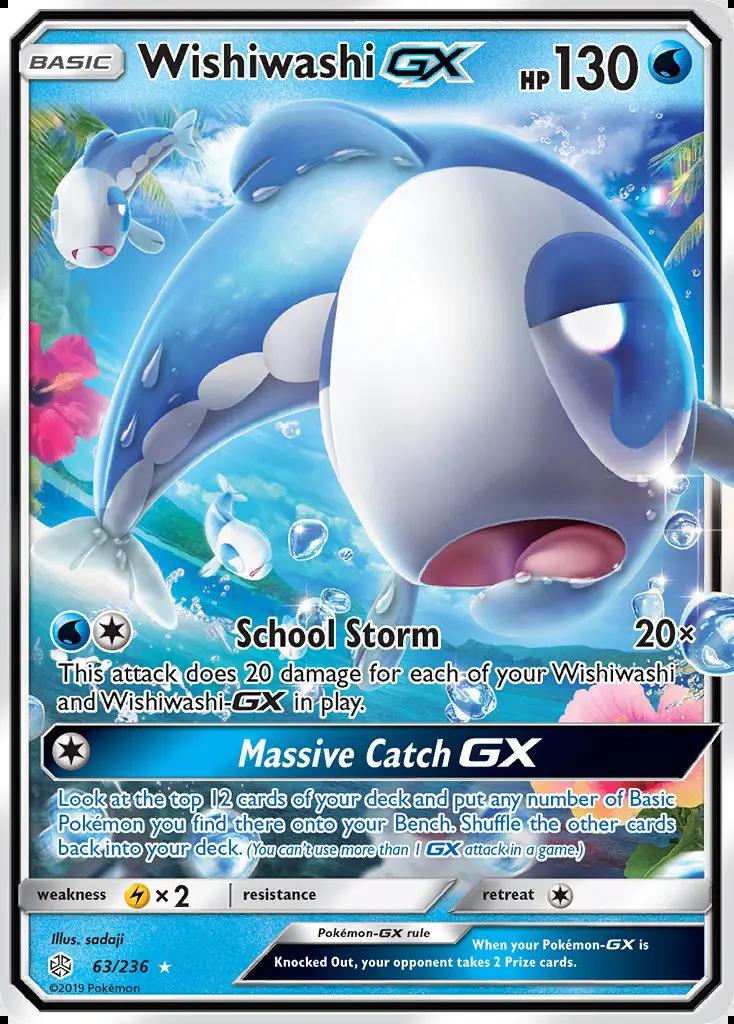 Image of Wishiwashi-GX Cosmic Eclipse (CEC) #63