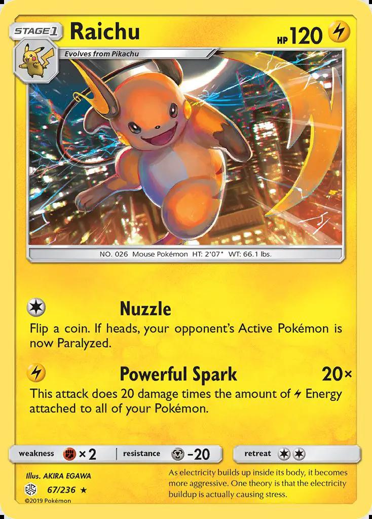 Image of Raichu Cosmic Eclipse (CEC) #67
