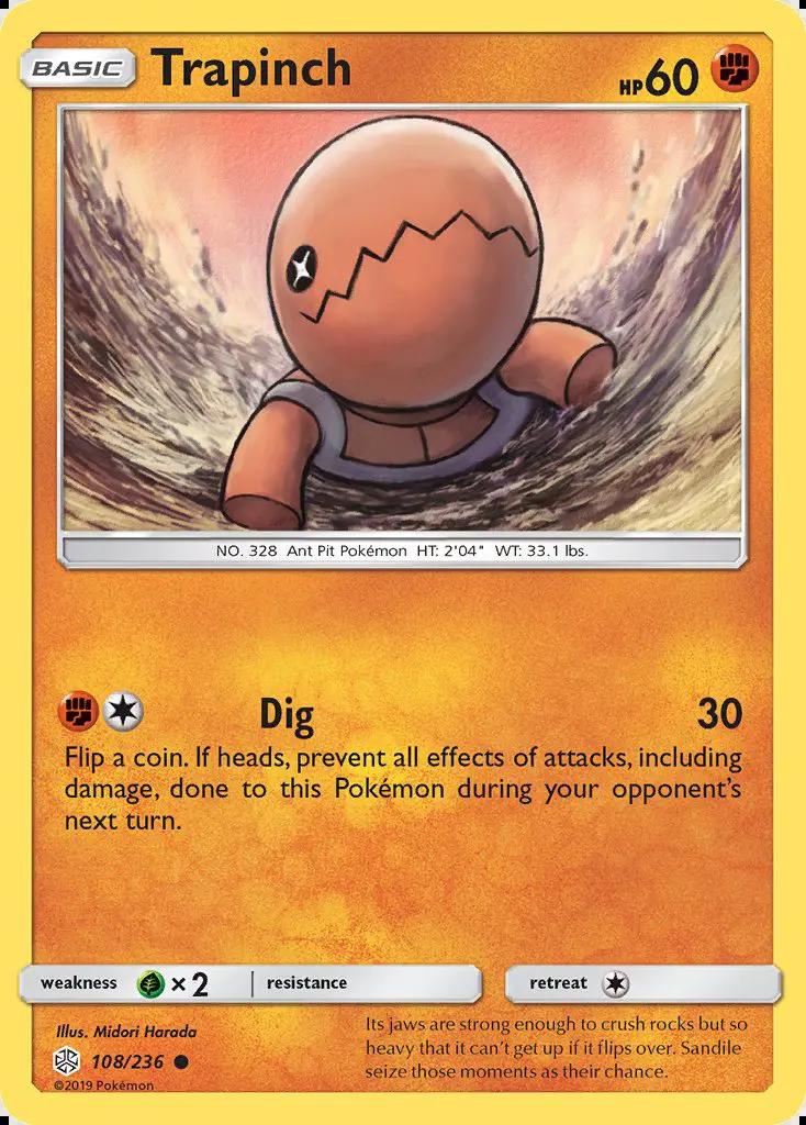 Image of Trapinch Cosmic Eclipse (CEC) #108