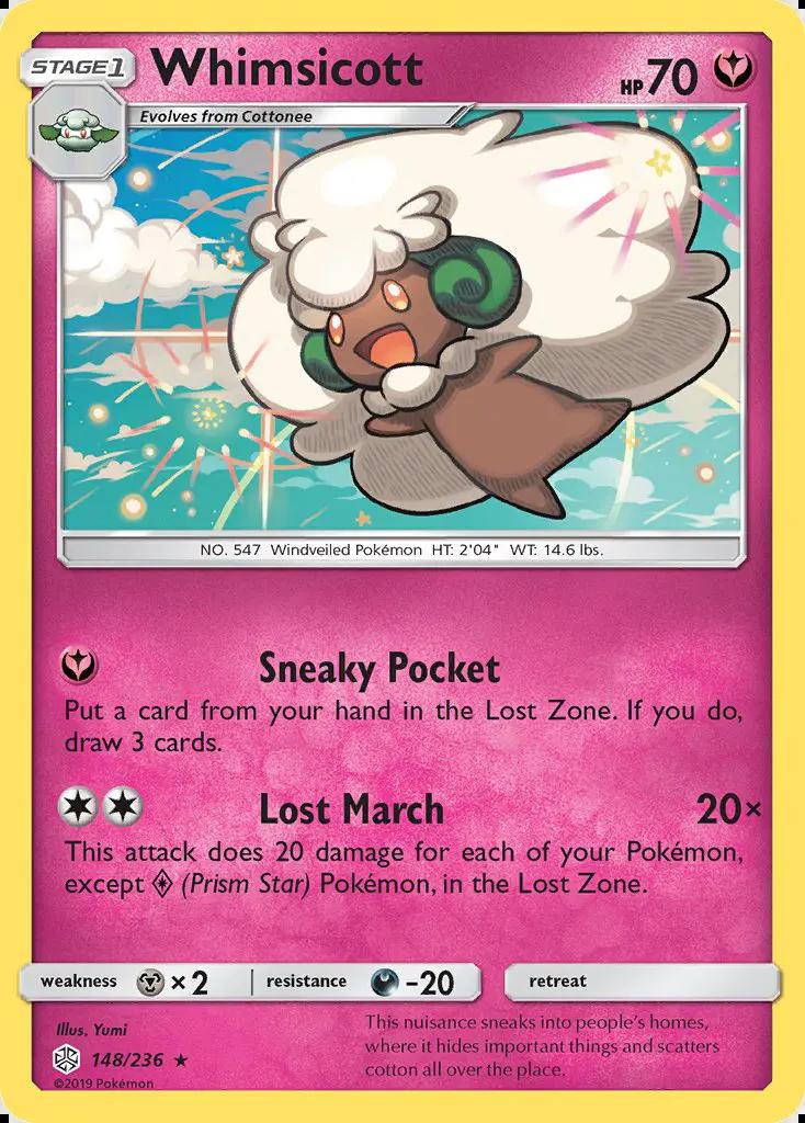 Image of Whimsicott Cosmic Eclipse (CEC) #148