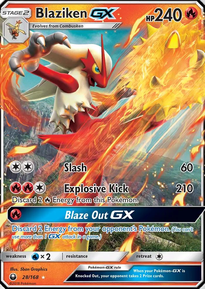 Image of Blaziken-GX Celestial Storm (CES) #28