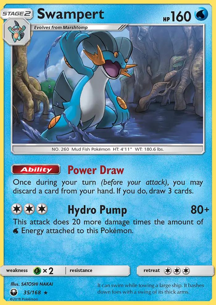 Image of Swampert Celestial Storm (CES) #35