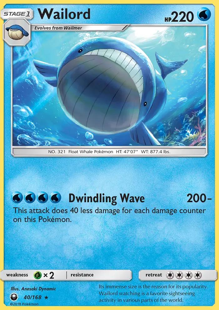 Image of Wailord Celestial Storm (CES) #40