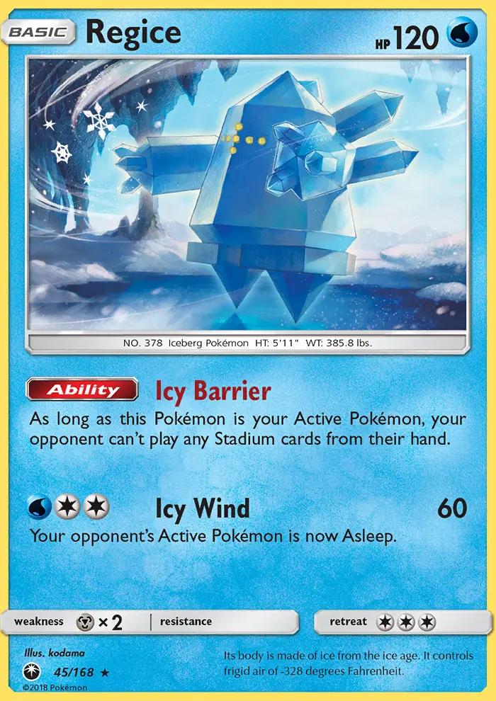 Image of Regice Celestial Storm (CES) #45