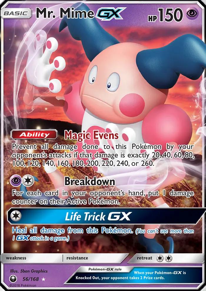 Image of Mr. Mime-GX Celestial Storm (CES) #56
