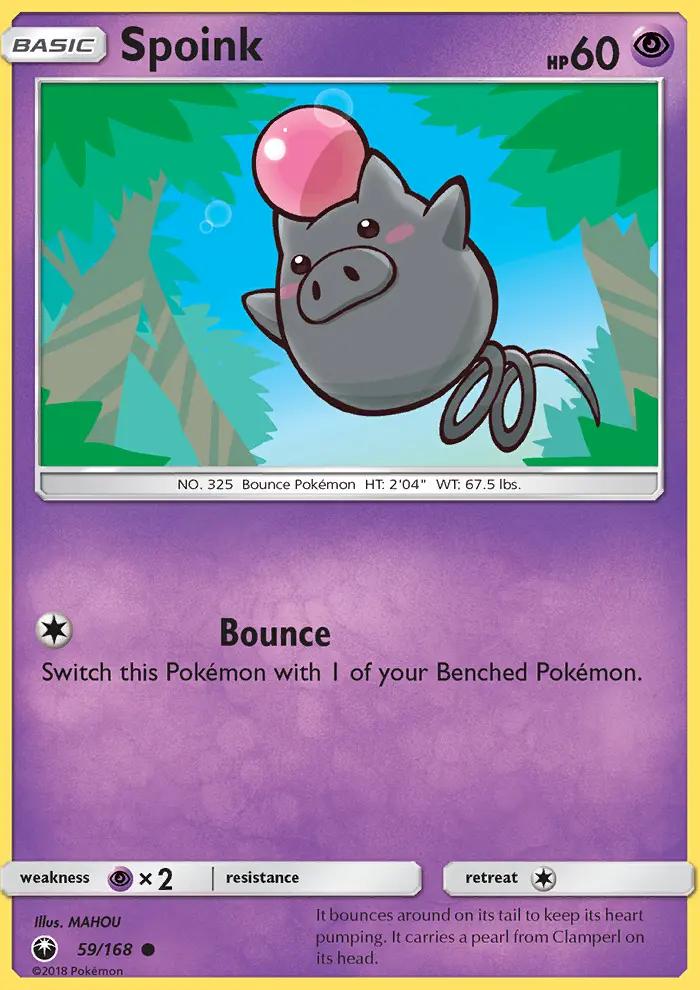 Image of Spoink Celestial Storm (CES) #59