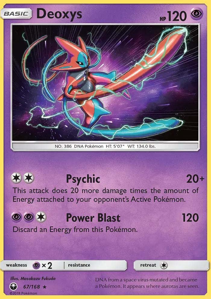 Image of Deoxys Celestial Storm (CES) #67