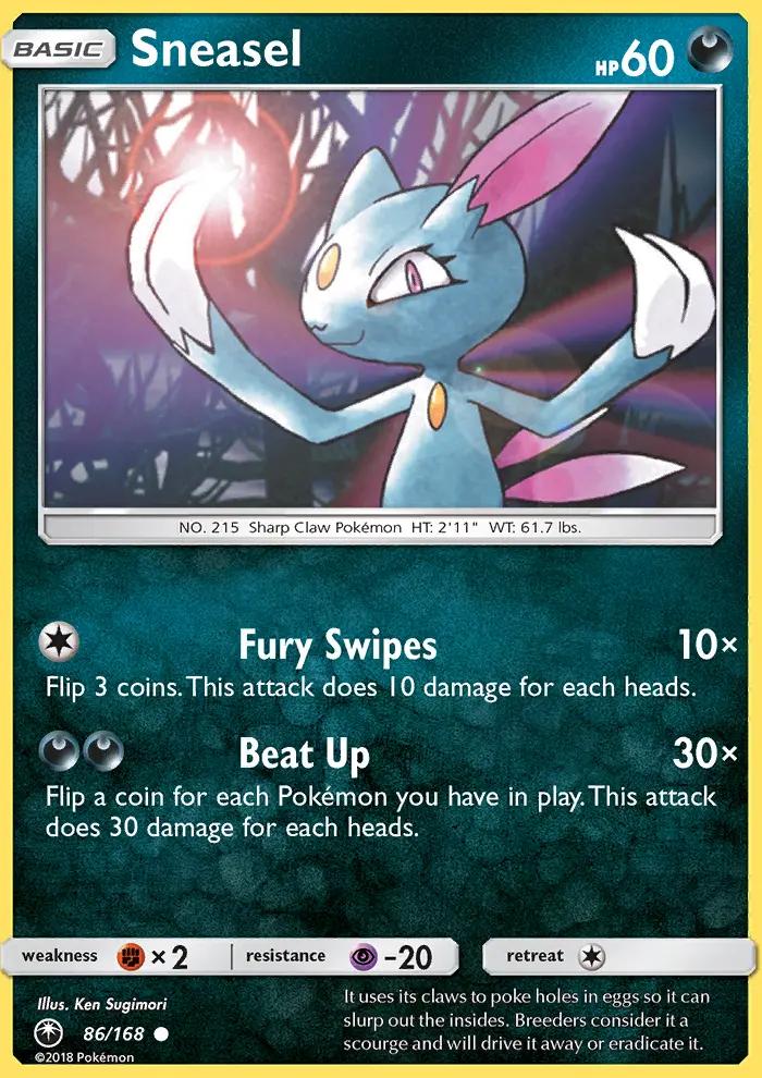 Image of Sneasel Celestial Storm (CES) #86