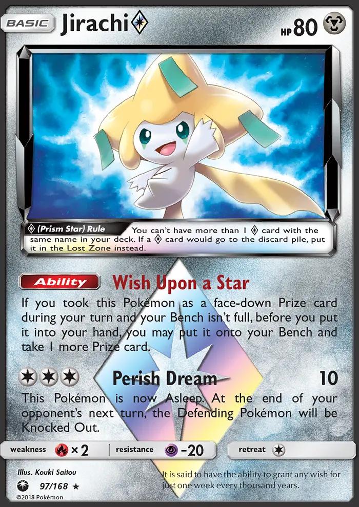 Image of Jirachi Prism Star Celestial Storm (CES) #97
