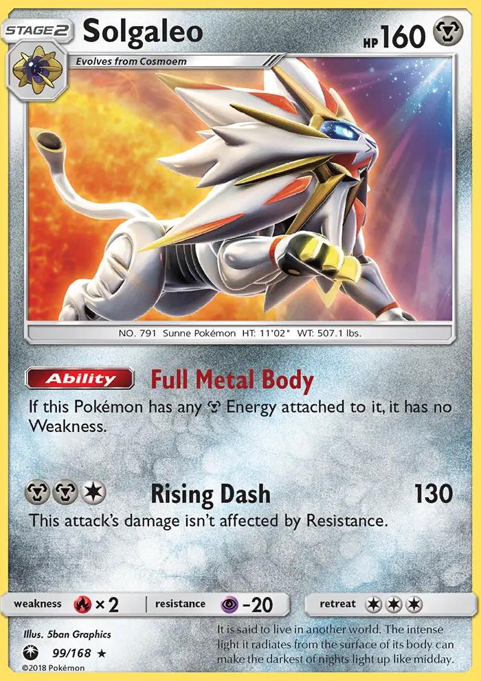 Image of Solgaleo Celestial Storm (CES) #99