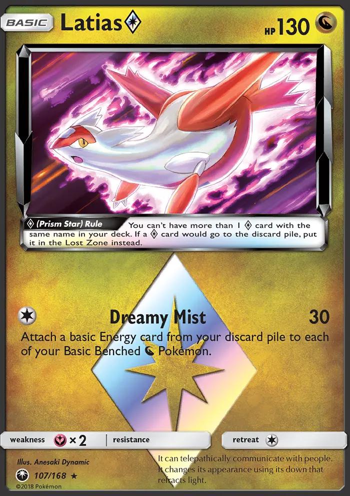 Image of Latias Prism Star Celestial Storm (CES) #107