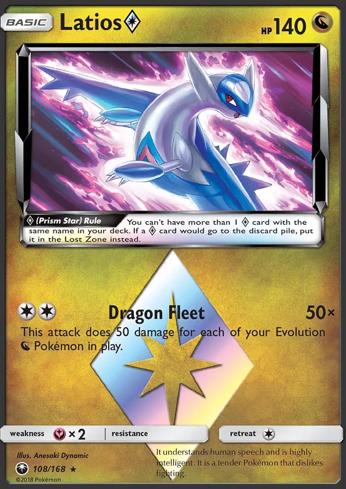 Image of Latios Prism Star Celestial Storm (CES) #108