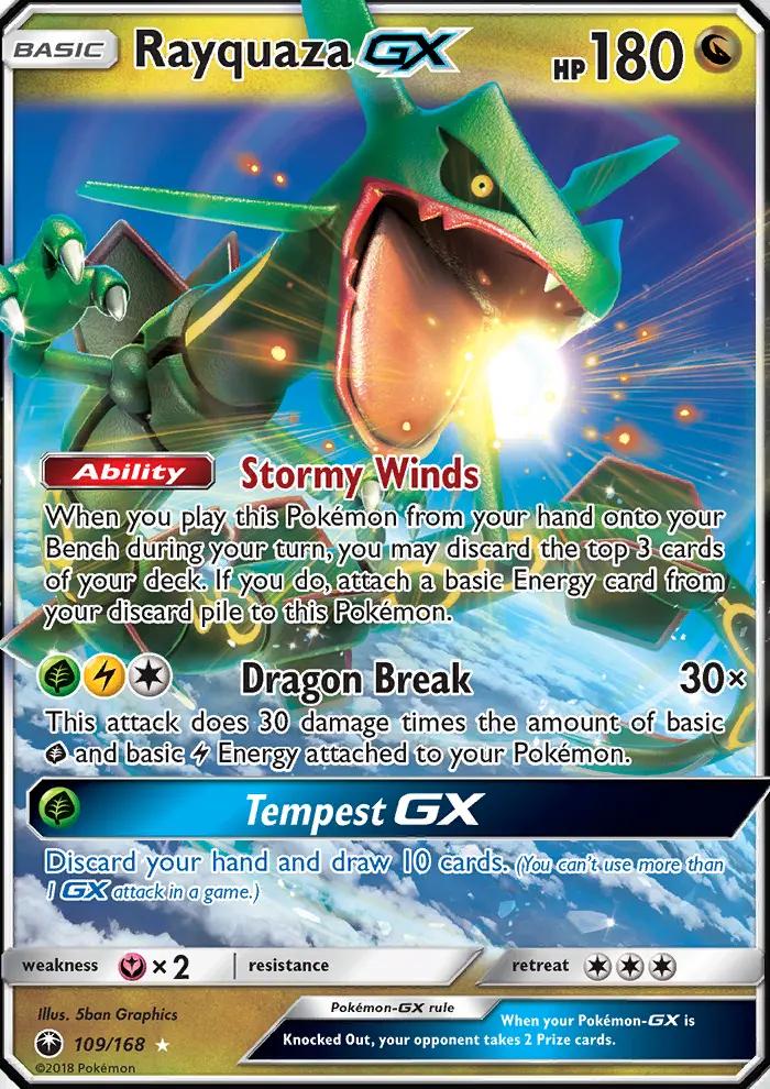 Image of Rayquaza-GX Celestial Storm (CES) #109