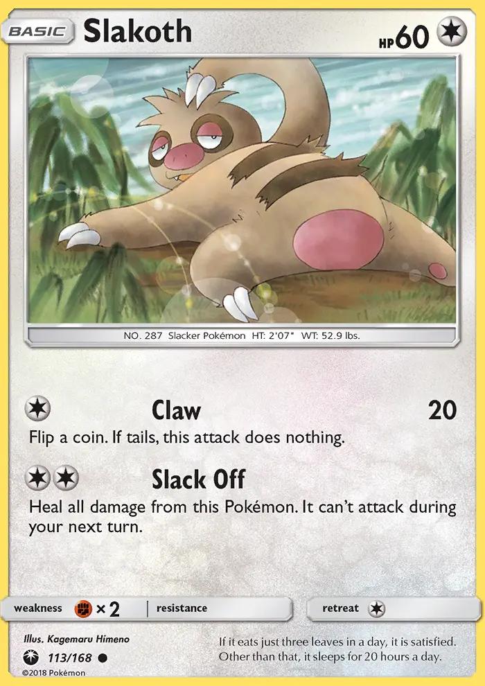Image of Slakoth Celestial Storm (CES) #113
