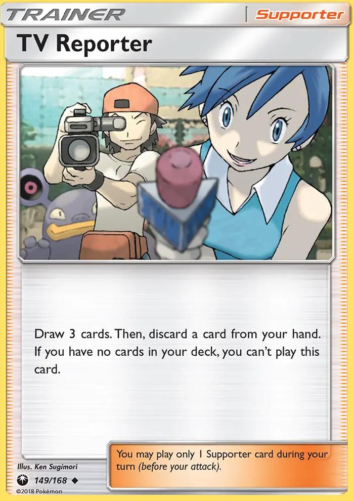 Image of TV Reporter Celestial Storm (CES) #149