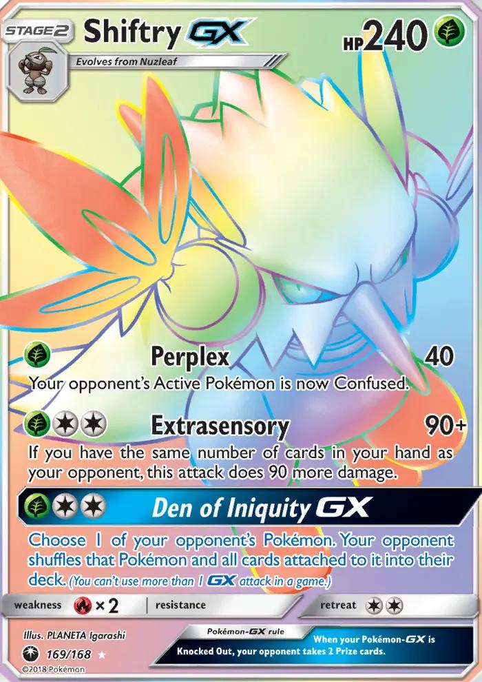 Image of Shiftry-GX Celestial Storm (CES) #169