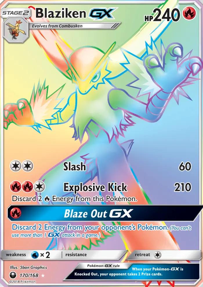 Image of Blaziken-GX Celestial Storm (CES) #170