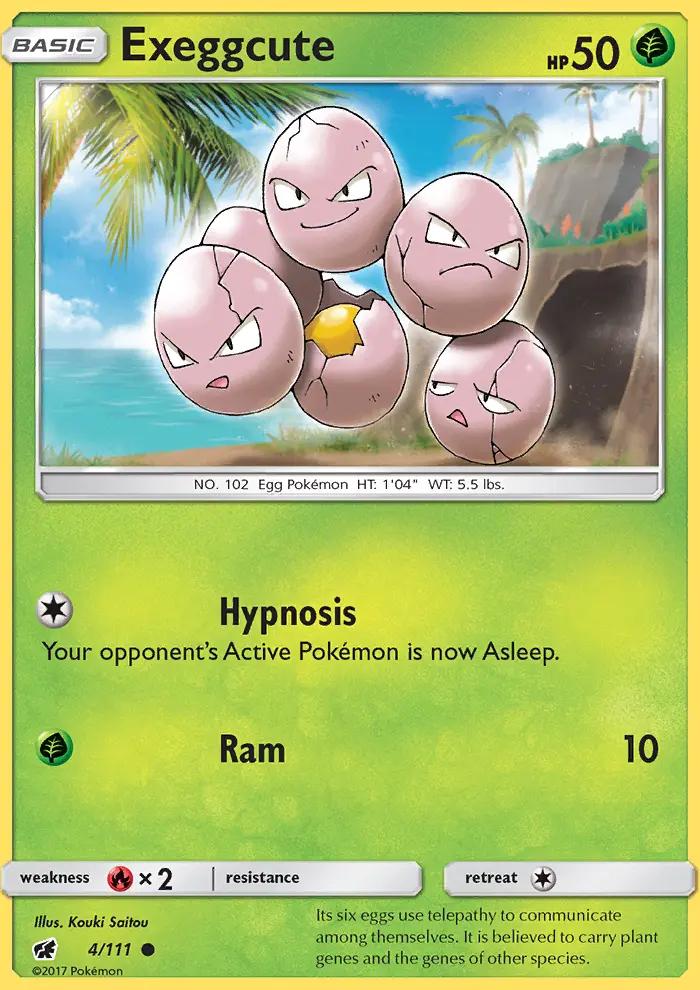 Image of Exeggcute Crimson Invasion (CIN) #4
