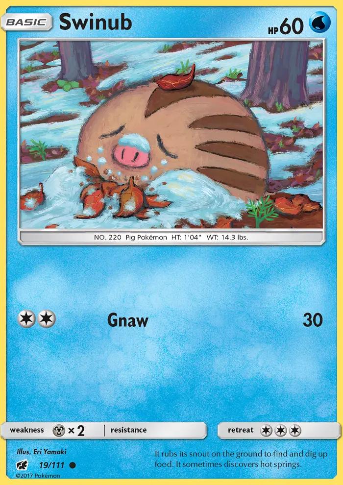 Image of Swinub Crimson Invasion (CIN) #19
