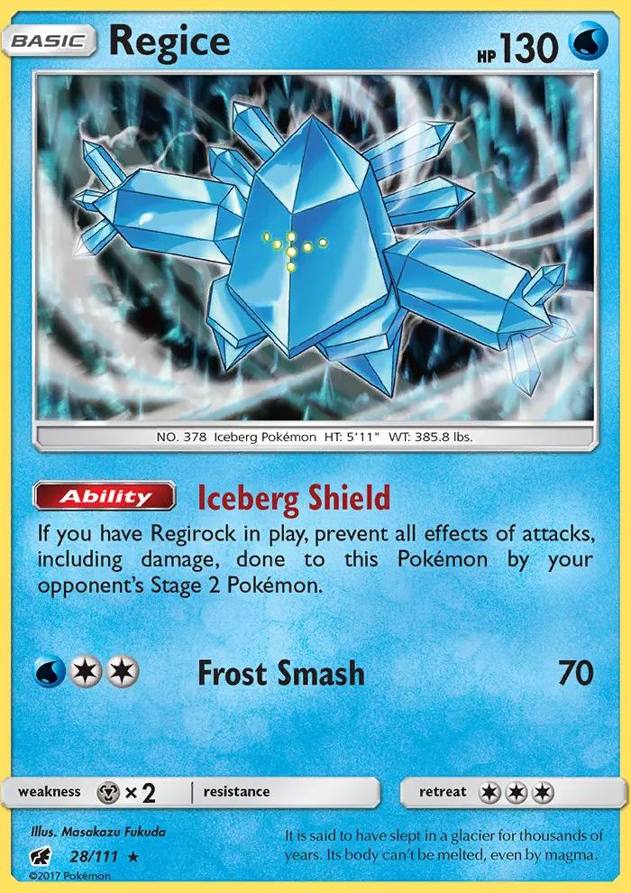Image of Regice Crimson Invasion (CIN) #28