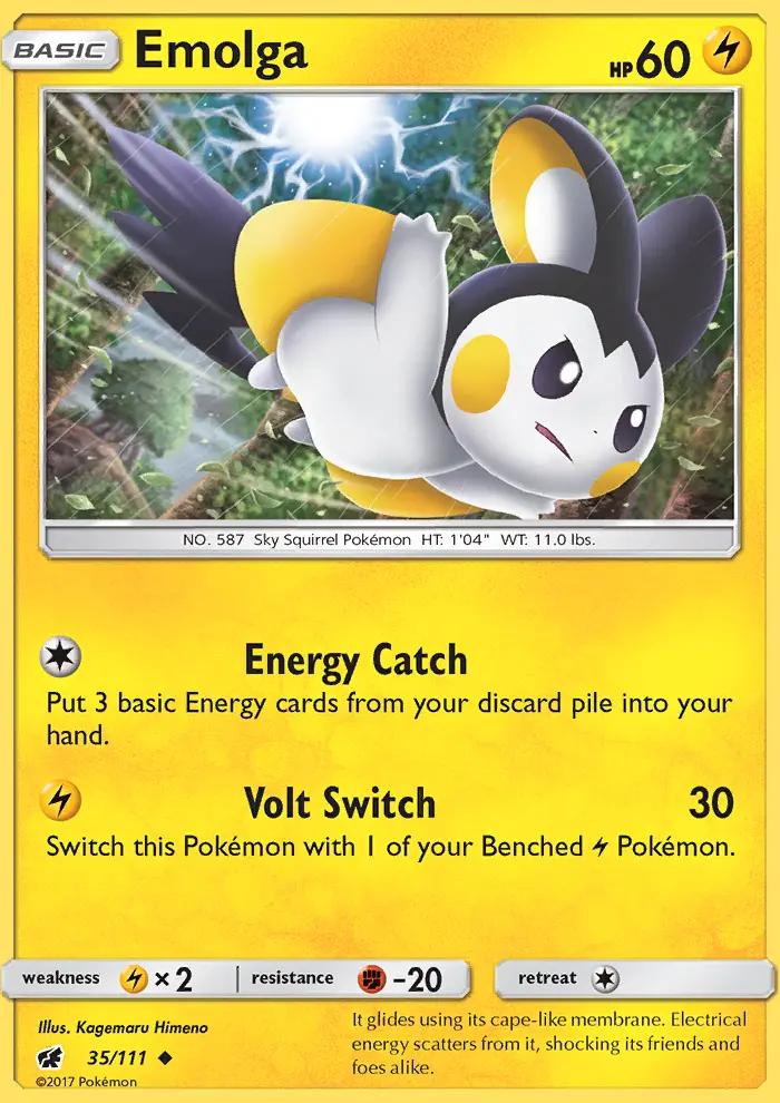 Image of Emolga Crimson Invasion (CIN) #35