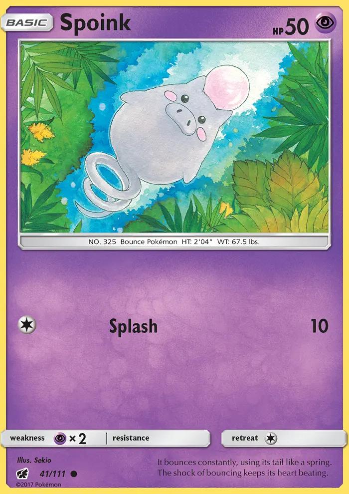 Image of Spoink Crimson Invasion (CIN) #41