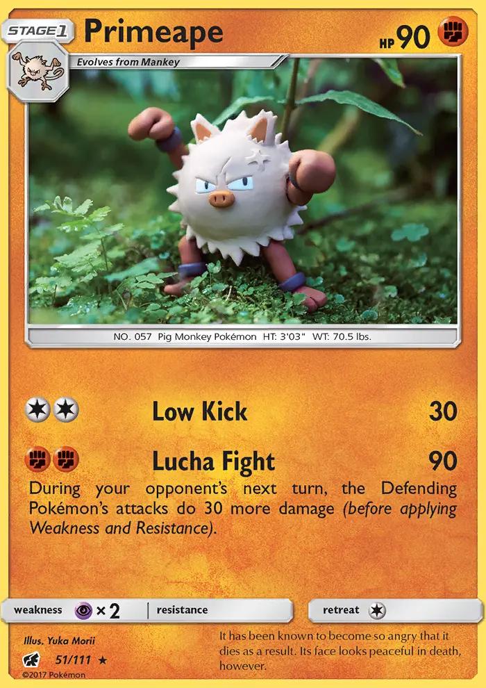 Image of Primeape Crimson Invasion (CIN) #51