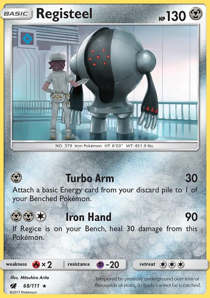 Image of Registeel Crimson Invasion (CIN) #68