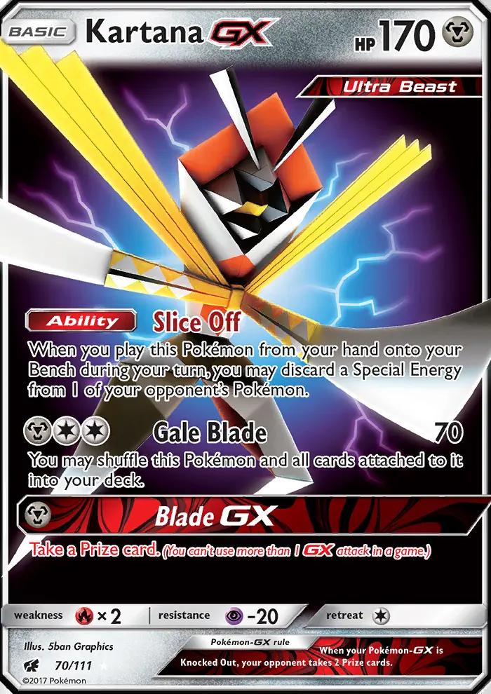 Image of Kartana-GX Crimson Invasion (CIN) #70