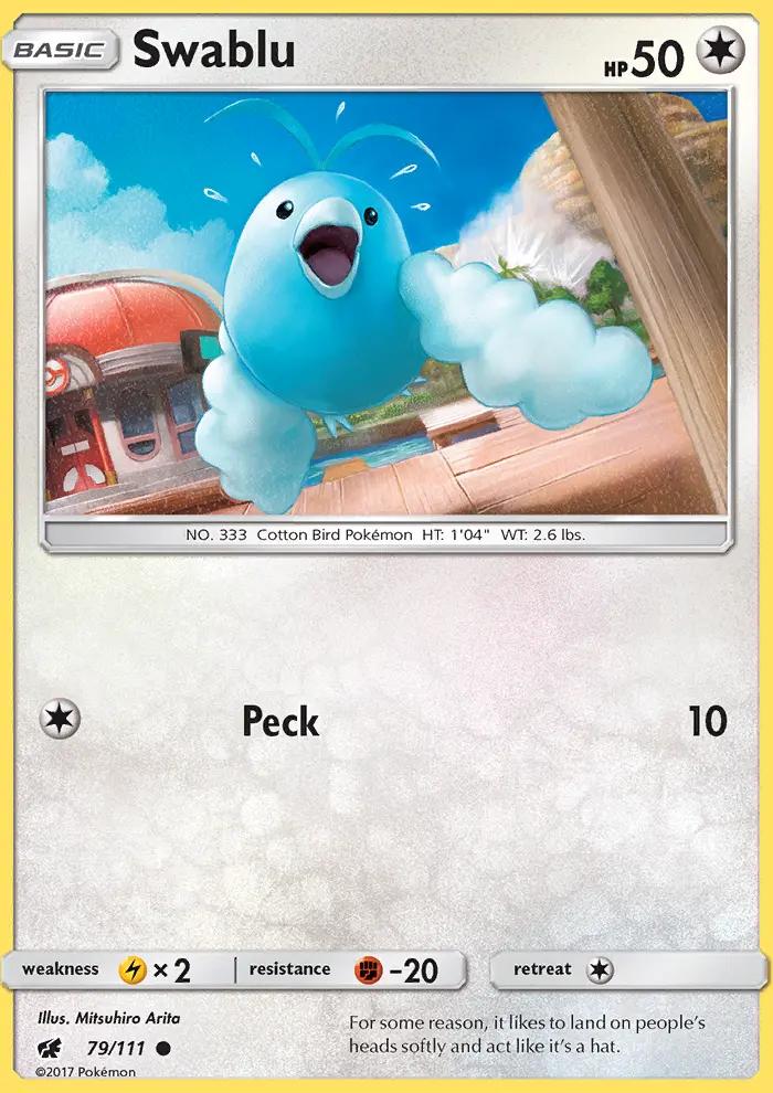 Image of Swablu Crimson Invasion (CIN) #79
