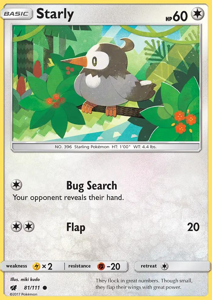 Image of Starly Crimson Invasion (CIN) #81